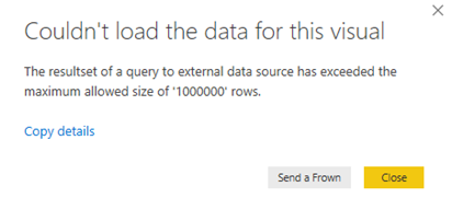 cannot load model when using directquery - Microsoft Fabric Community