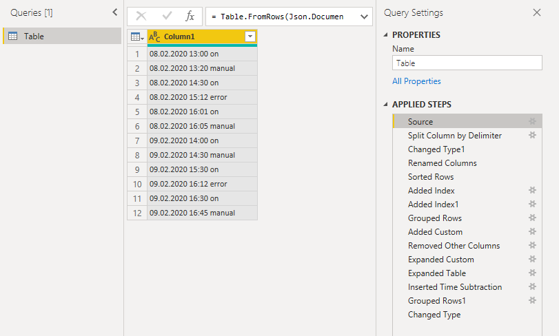 Solved: time difference between values - Microsoft Fabric Community