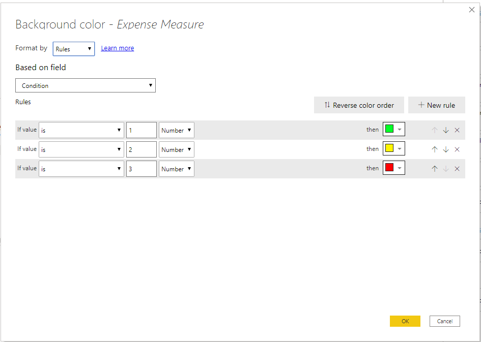 Solved: How to apply conditional formatting in a matrix ba ...