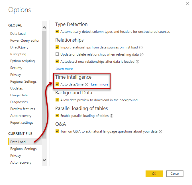 Solved: Missing date hierarchy - Microsoft Fabric Community