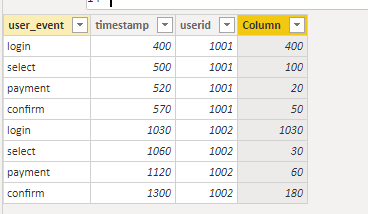 Solved: Time Difference between Two Rows or Two Columns - Microsoft ...