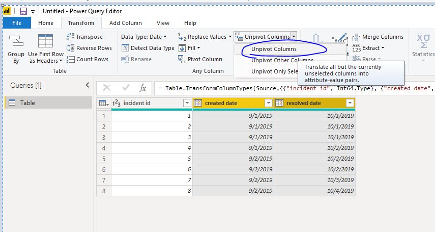 Solved: Filtering 2 dates in 2 tables each with a one slic ...