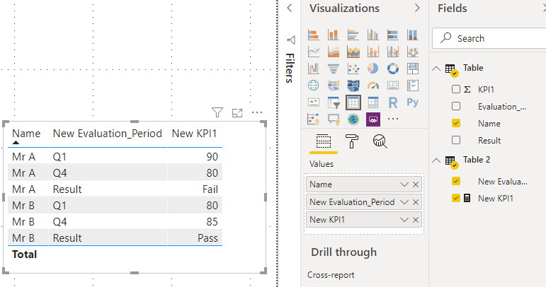 Solved: Use Calculated Fields as rows - Microsoft Fabric Community