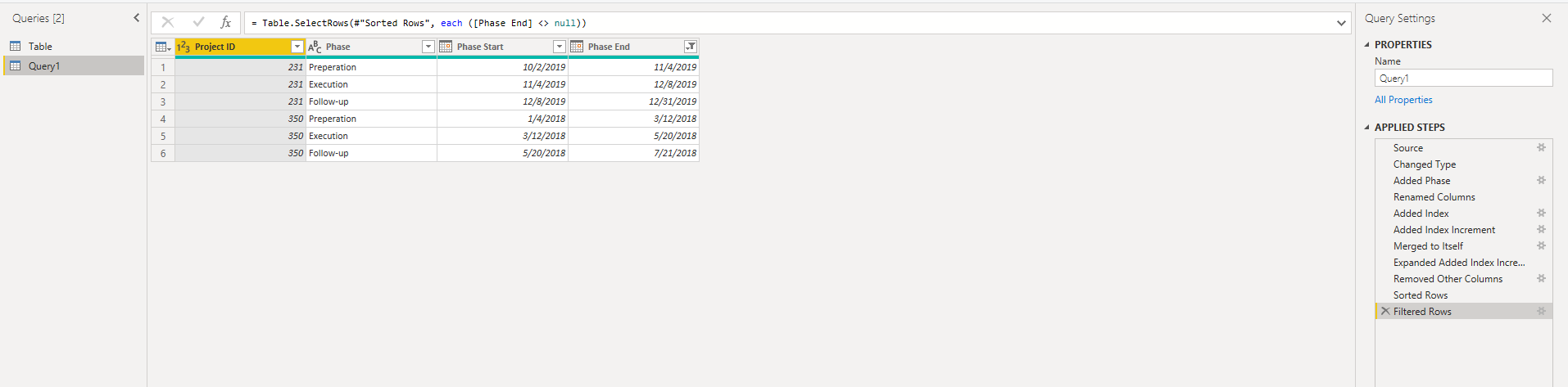 Solved: Get data from previous row - Microsoft Fabric Community
