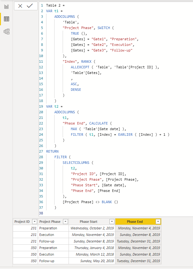 Solved: Get data from previous row - Microsoft Fabric Community