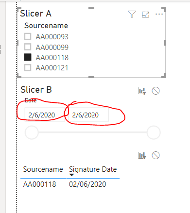 Dynamic range date slicer - Microsoft Fabric Community