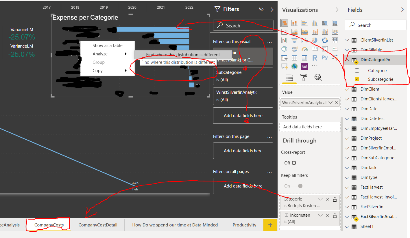 Double drill down - Microsoft Fabric Community