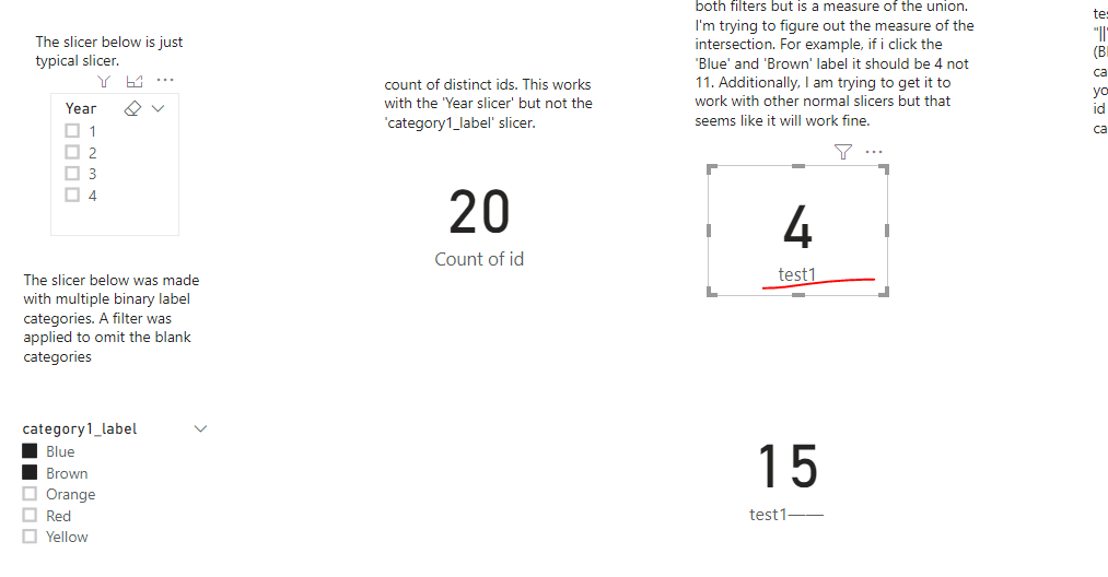 Distinct Count Based on Multiple Selections of a S... - Microsoft ...