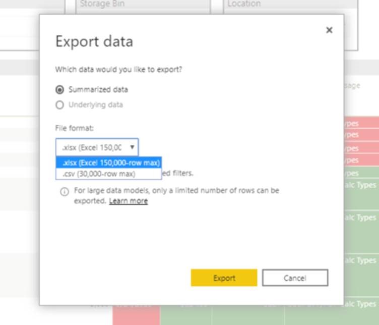 Solved: Can no longer Export Data to Excel - Microsoft Fabric Community