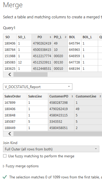 Cant merge Queries - Microsoft Fabric Community