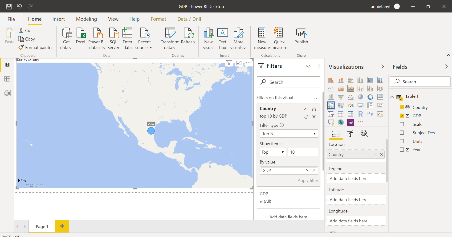Solved: Map visualisation display error - Microsoft Fabric Community