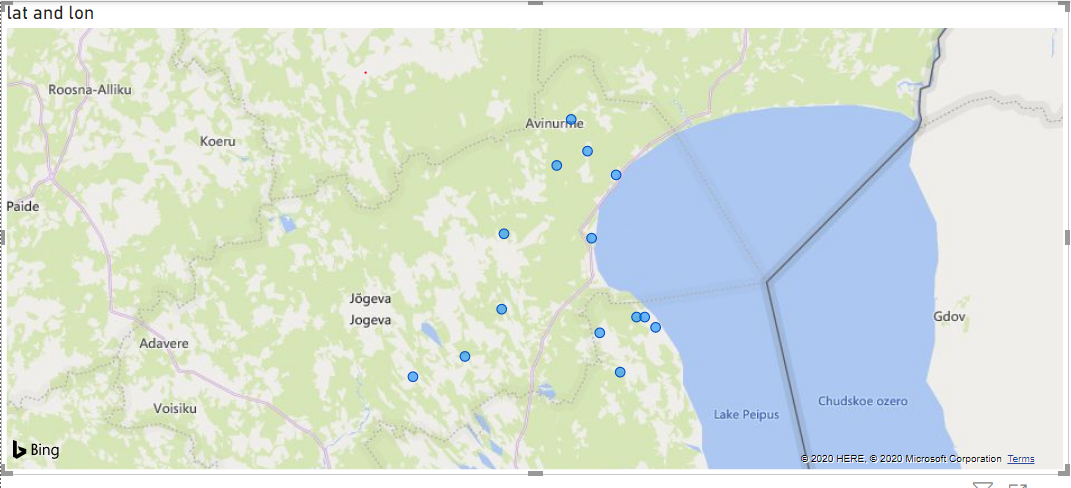 Solved: Using coordinates in Filled map - Microsoft Fabric Community