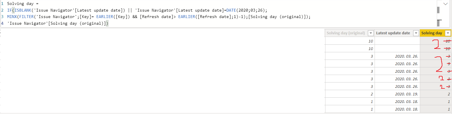 Solved: EARLIER function - Microsoft Fabric Community