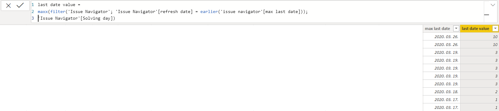 Solved: EARLIER function - Microsoft Fabric Community