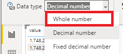 Solved: Get values in decimal format - Microsoft Fabric Community