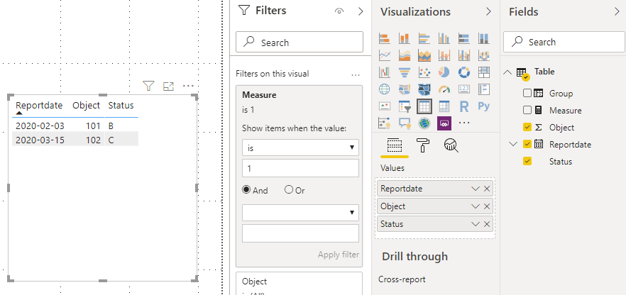 Solved: Find changes made in set of data - Microsoft Fabric Community