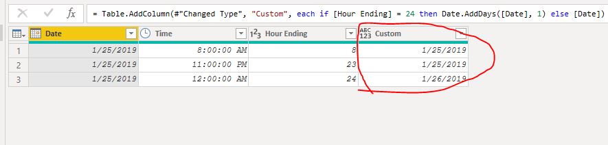 Solved: Power Query Changing Date Based on Hour Ending Tim ...