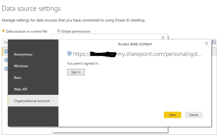 Getting Error when Refresh Data Due Forbidden - Microsoft Fabric Community