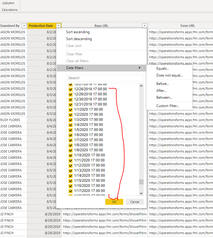 Date Filtering Issue - Microsoft Fabric Community