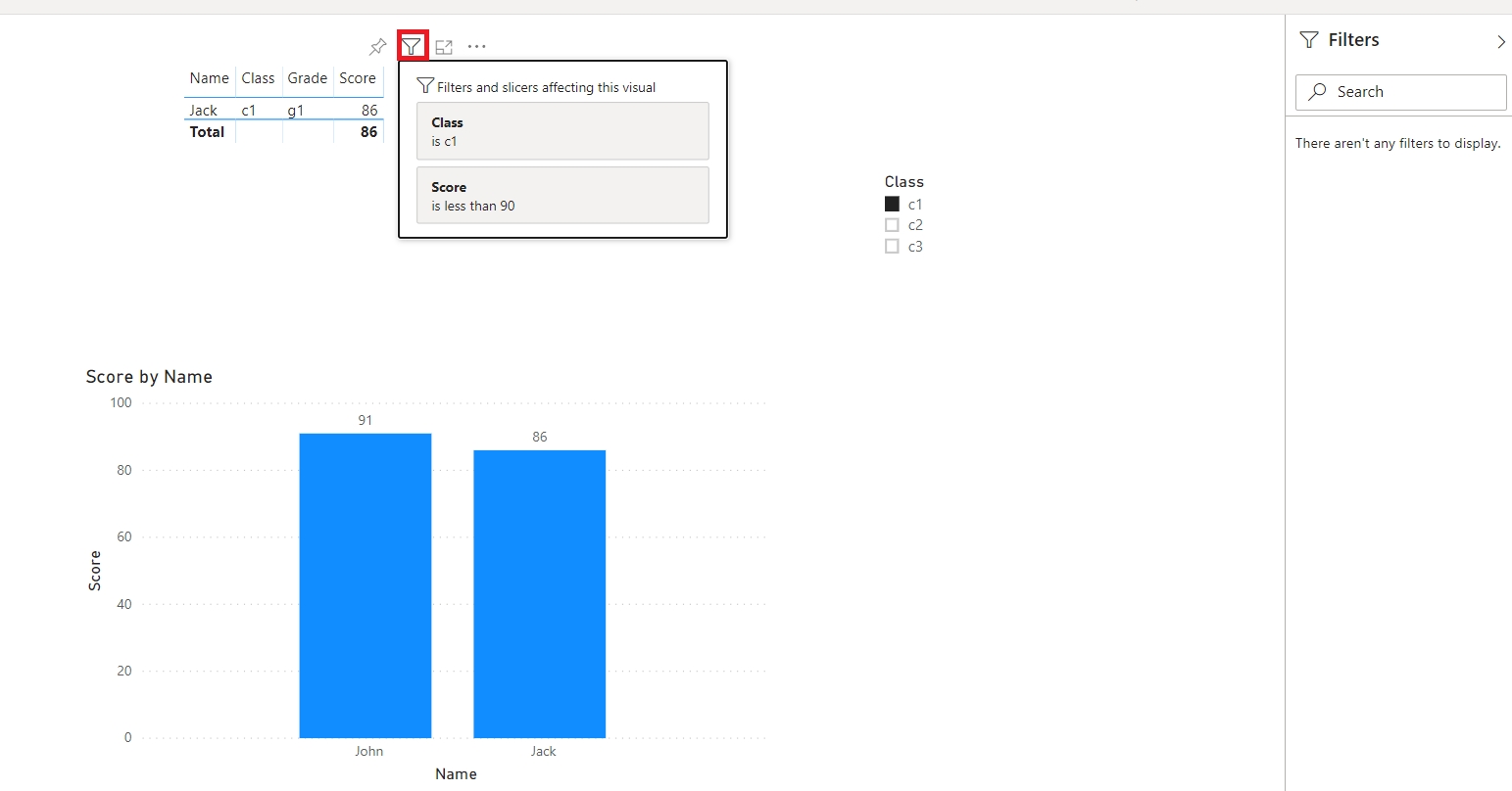 Solved: Filter Issue in web service - Microsoft Fabric Community