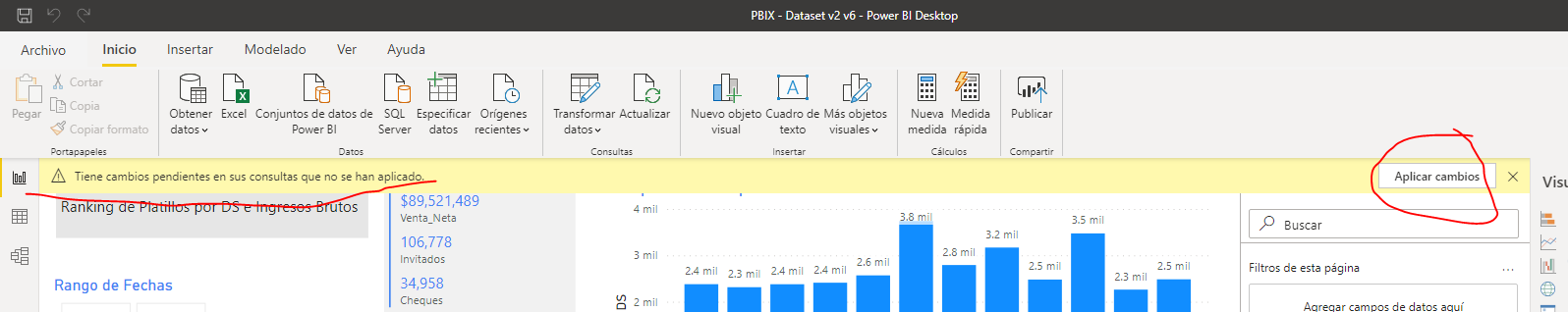 Data Model (SQL + Excel) Error al aplicar cambios ... - Microsoft ...
