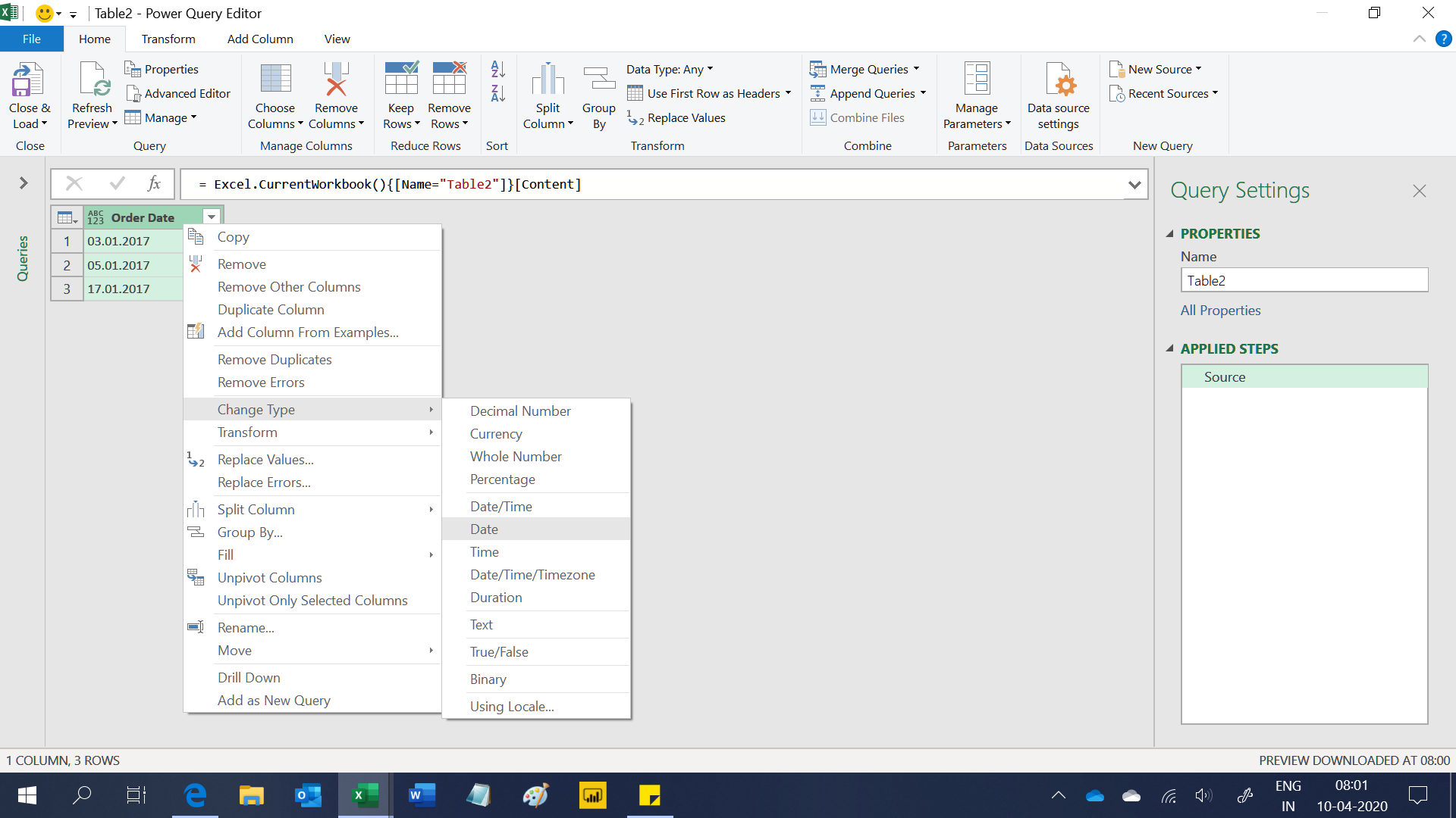Solved: Text date into real date??? - Microsoft Fabric Community