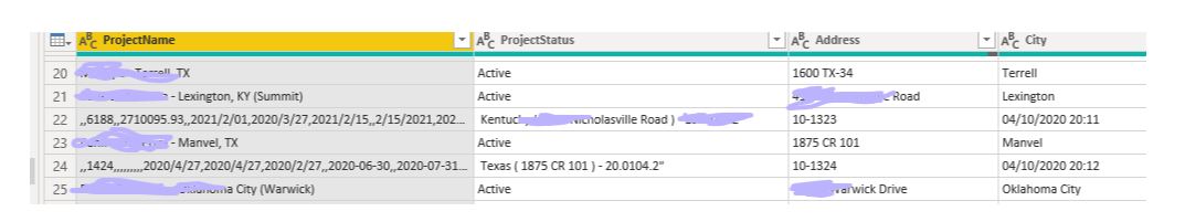 Solved: extra column in data source - Microsoft Fabric Community