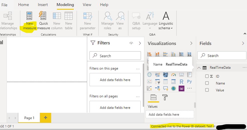 Solved: Re: How to create a measure from a streaming datas ...