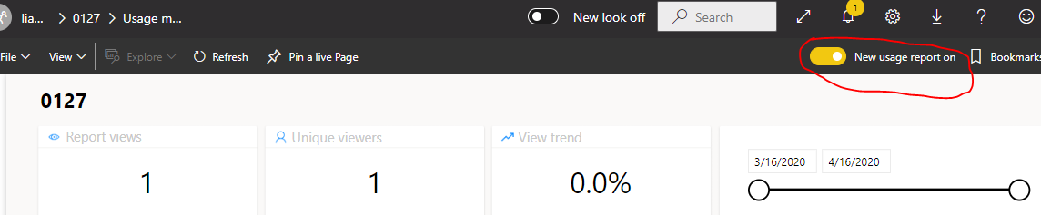 Solved: Re: Cant see new usage metric - Microsoft Fabric Community