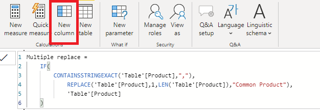 create calculate column