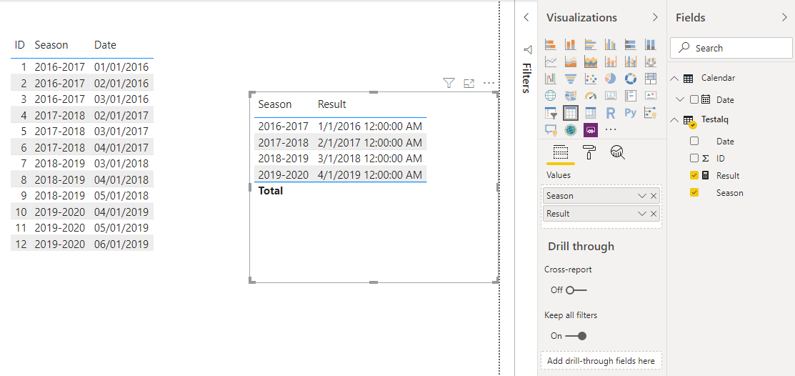 Calculated Column in Direct Query not working - Microsoft Fabric Community