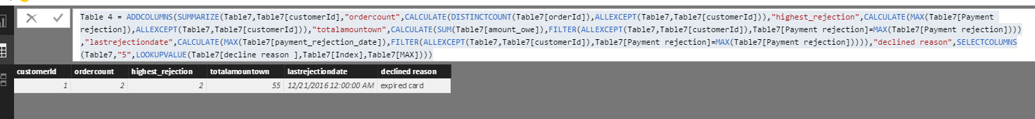 Solved: Last value for column in summary table - Microsoft Fabric Community