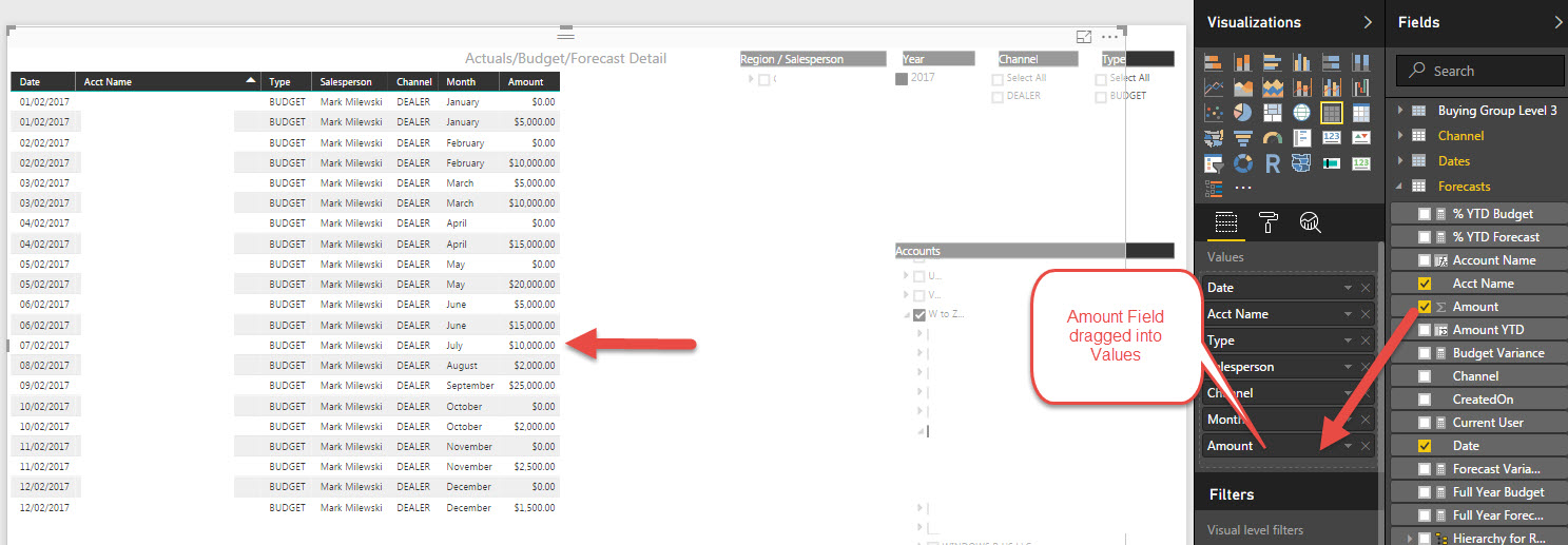 Table Visualization Changes When Field is dragged... - Microsoft Fabric ...