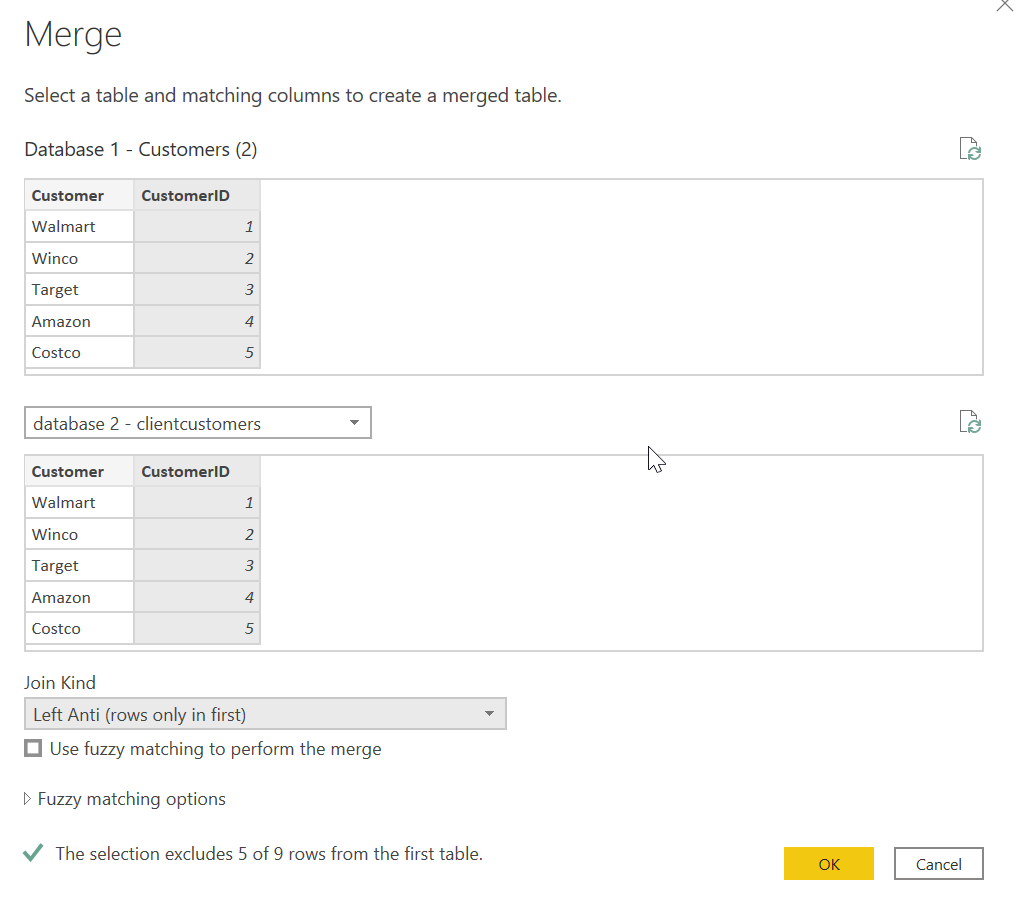 Solved: Find missing records between two tables - Microsoft Fabric ...