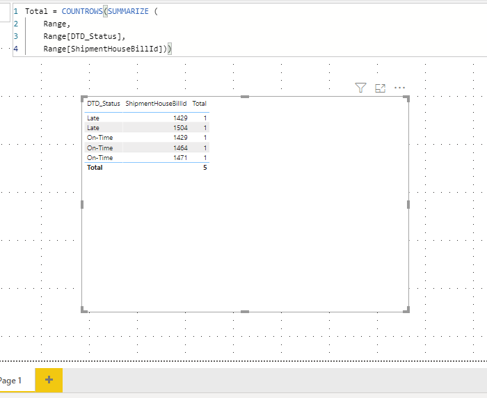 Solved: DAX - DISTINCTCOUNT or COUNT - Microsoft Fabric Community