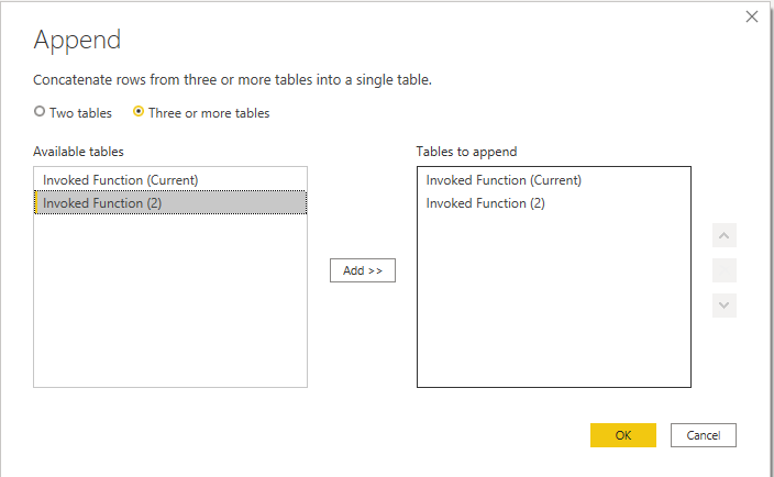 Add row to a custome table after each refresh - Microsoft Fabric Community