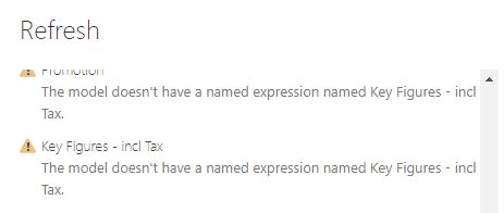 Solved: ERROR - The table doesn't have a name expression n ...
