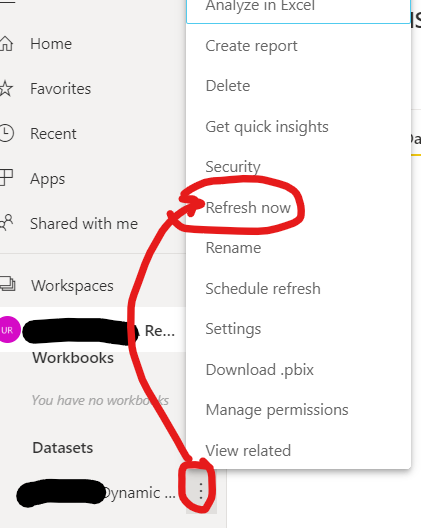 Classic workspace - Datsets are not visible after ... - Microsoft ...