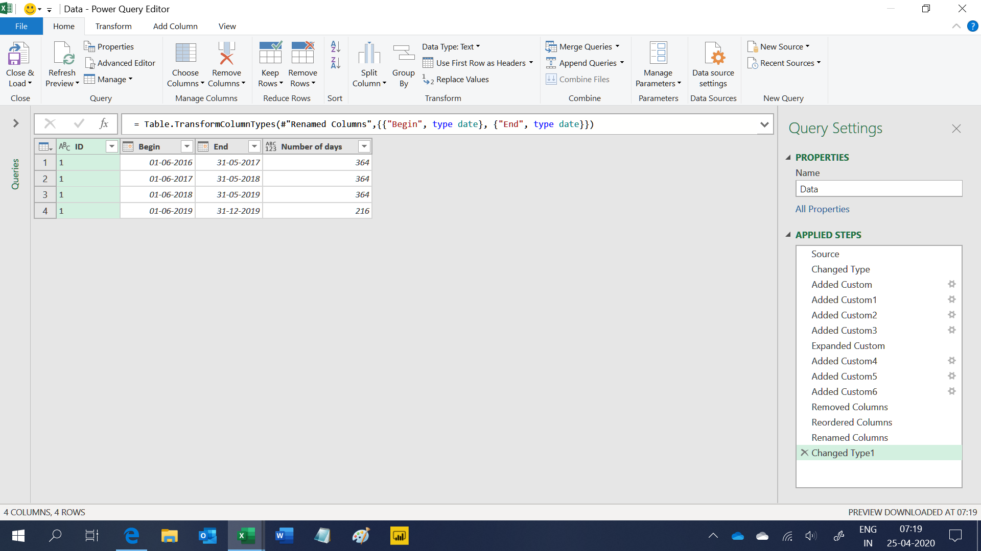 Solved: Split Rows based on Days - Microsoft Fabric Community
