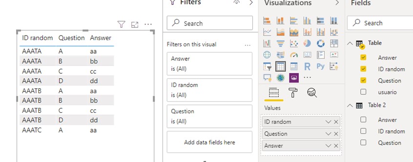 Calculated table with different ID - Microsoft Fabric Community