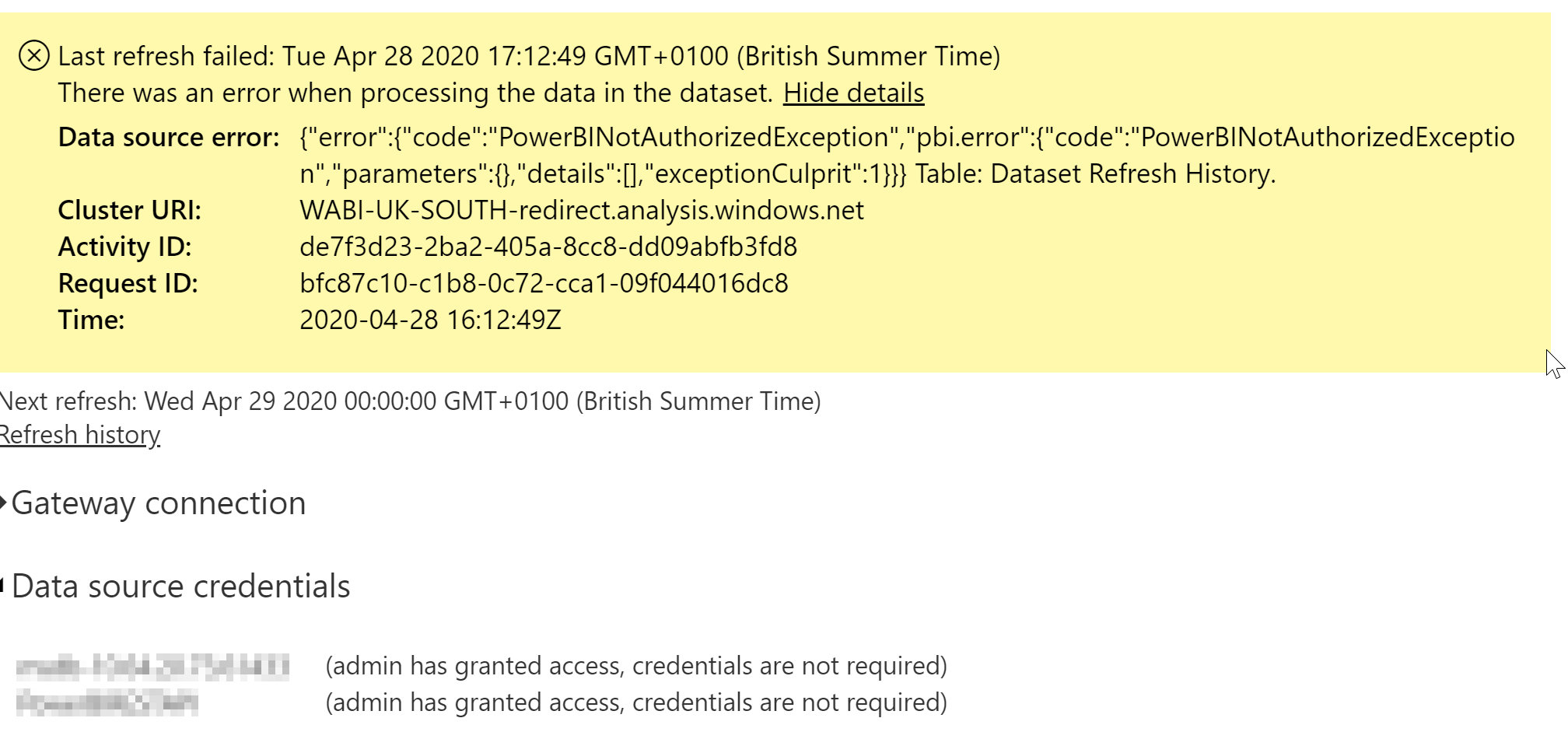 Solved: Why does my Custom Connector not refresh? - Microsoft Fabric ...