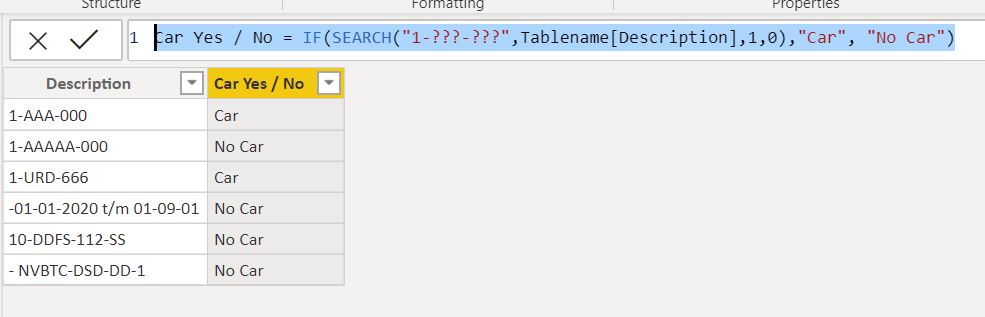 Create new column to filter format license plate - Microsoft Fabric ...
