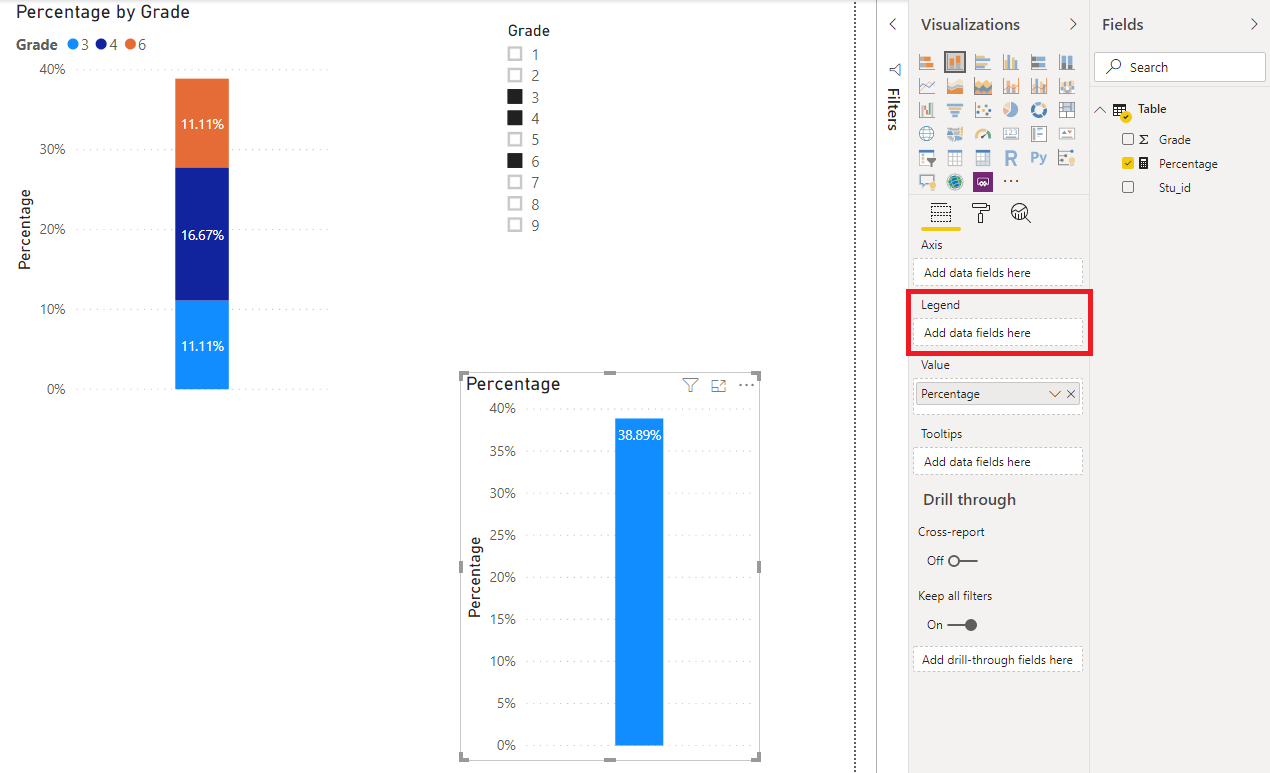calculating percentages from original column count... - Microsoft ...