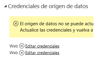 Solved: Data source credentials hangs on refresh - Microsoft Fabric ...