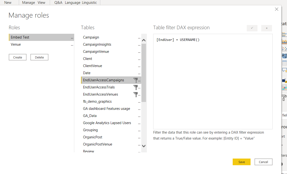 Power BI Embed Report not Filtering - Microsoft Fabric Community