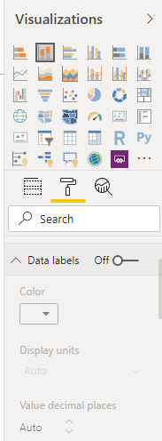 Solved: Cluster chart - not show data label - Microsoft Fabric Community