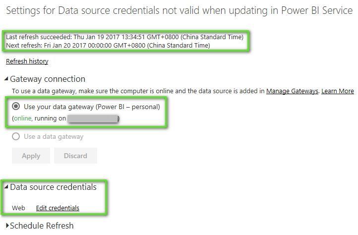 Data source credentials not valid when updating in Power BI Service_2.jpg