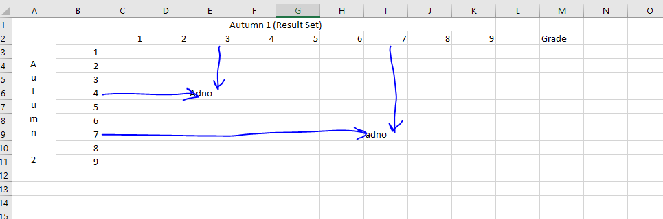 Solved: Creating a matrix in a specific way with common in ...