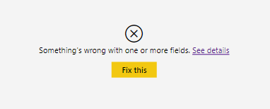Solved: Cannot convert value of type text to true/false - Microsoft ...