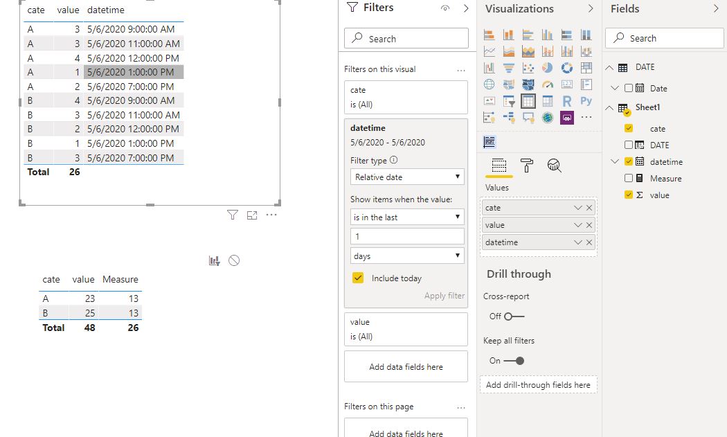 Solved: Filtered table interactivity - Microsoft Fabric Community
